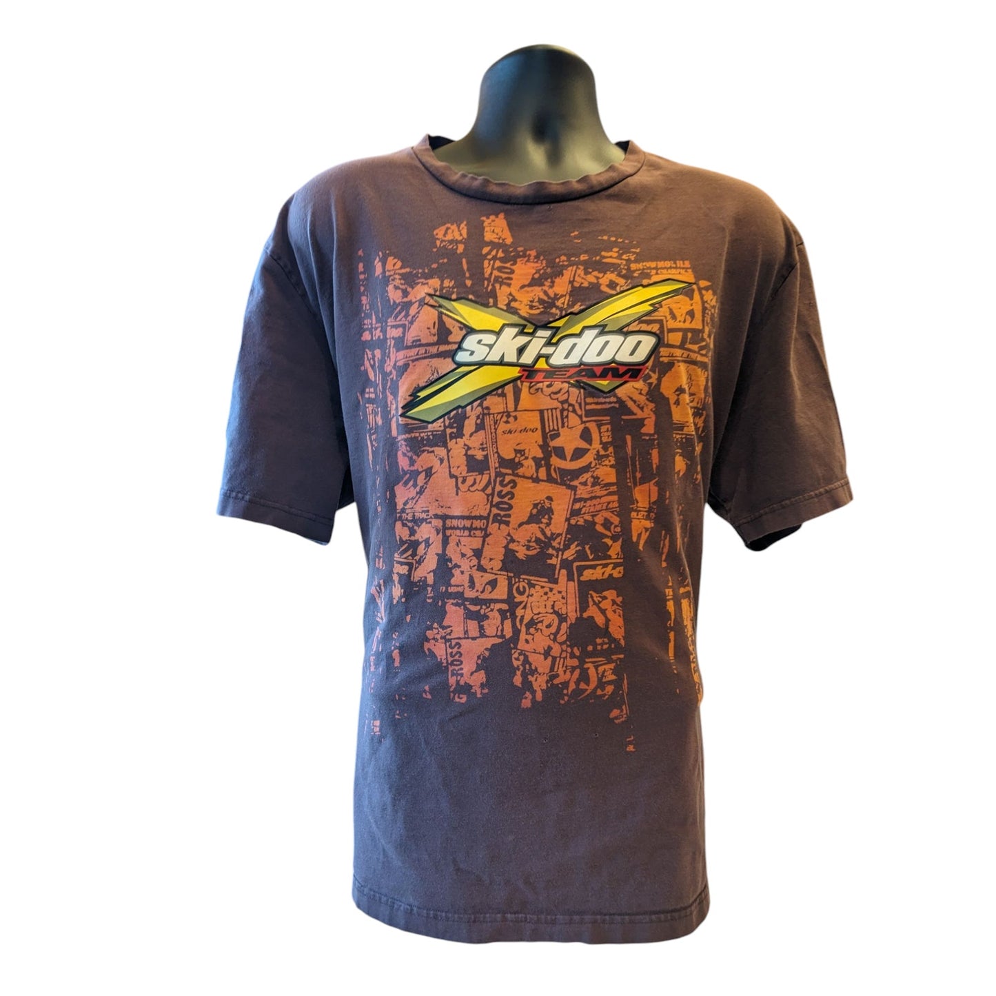Ski Doo Team Graphic T Shirt Men XXL Snowmobile Motocross ROTAX Powersport Tee