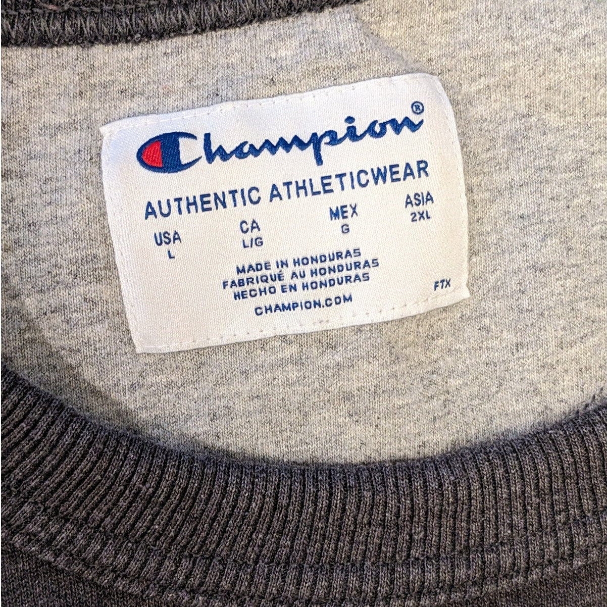Champion Athleticwear Crewneck Sweatshirt Mens Large Pullover Fleece Logo