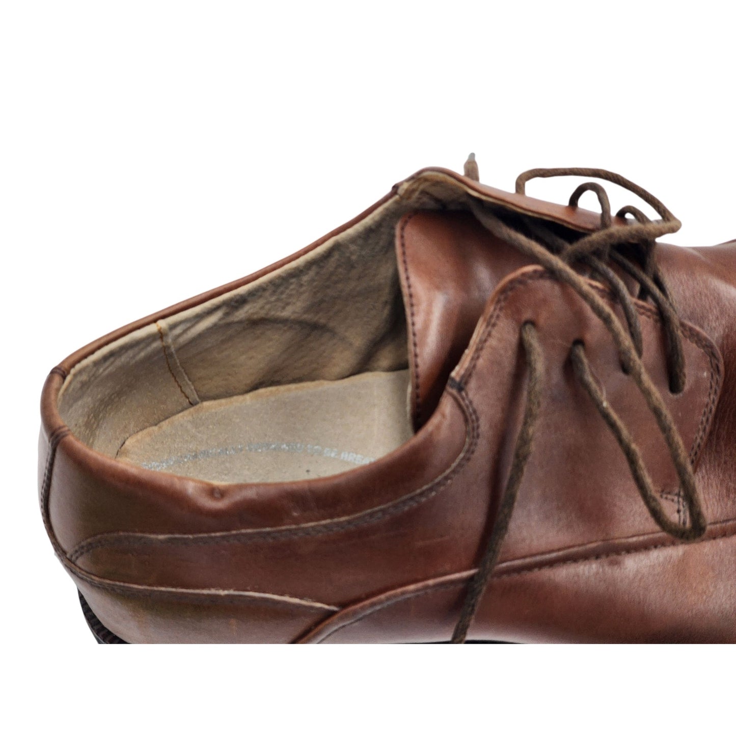 Florsheim Shoes Mens 11 3E Wide Comfortech Leather Oxford Dress Square Toe Lace