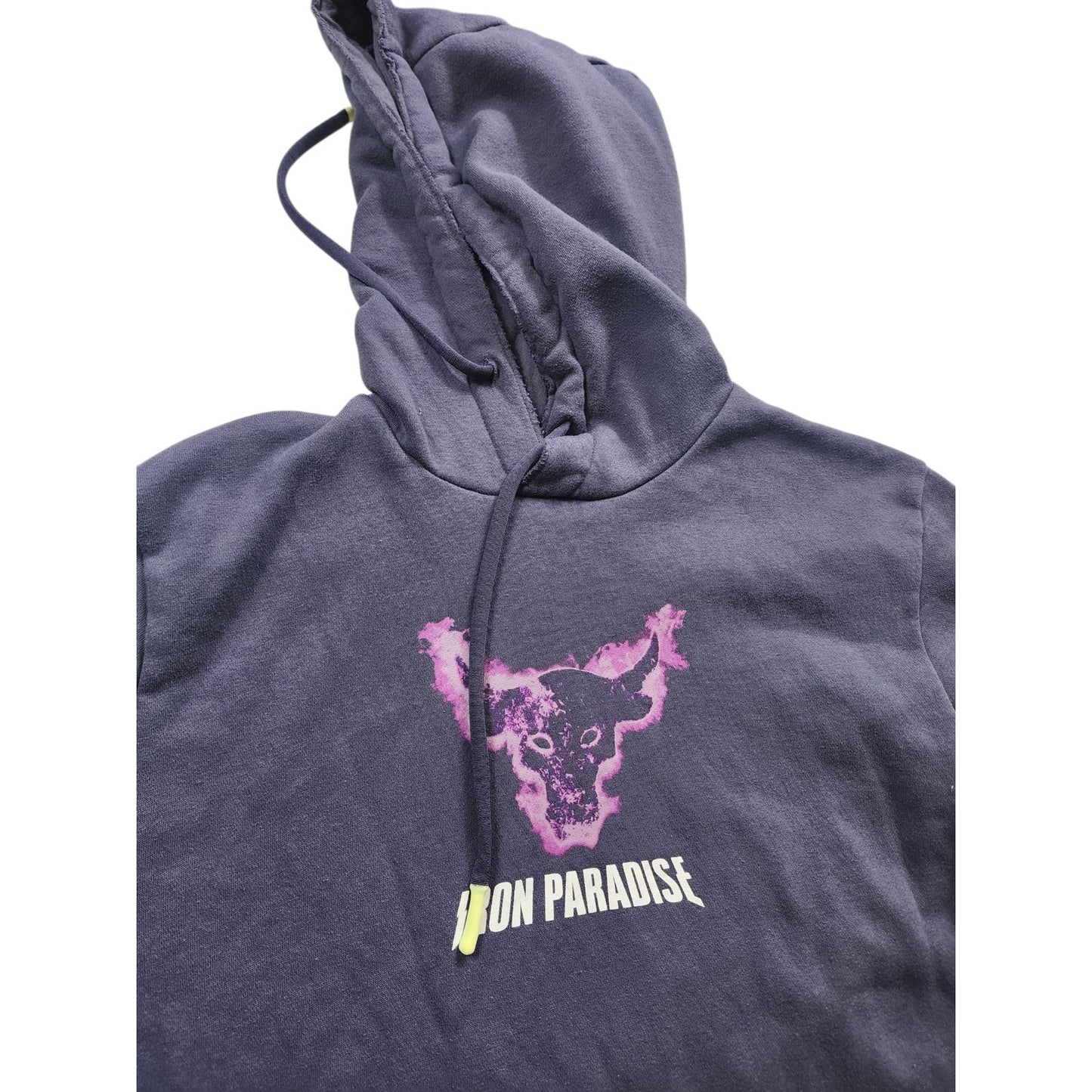 Under Armour Hoodie Project Rock Iron Paradise Men Medium ShortSleeve Sweatshirt