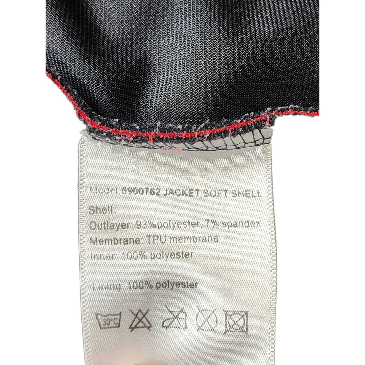 Red Wing Soft Shell Jacket Men Small Waterproof Windproof Workwear Fleece Lined