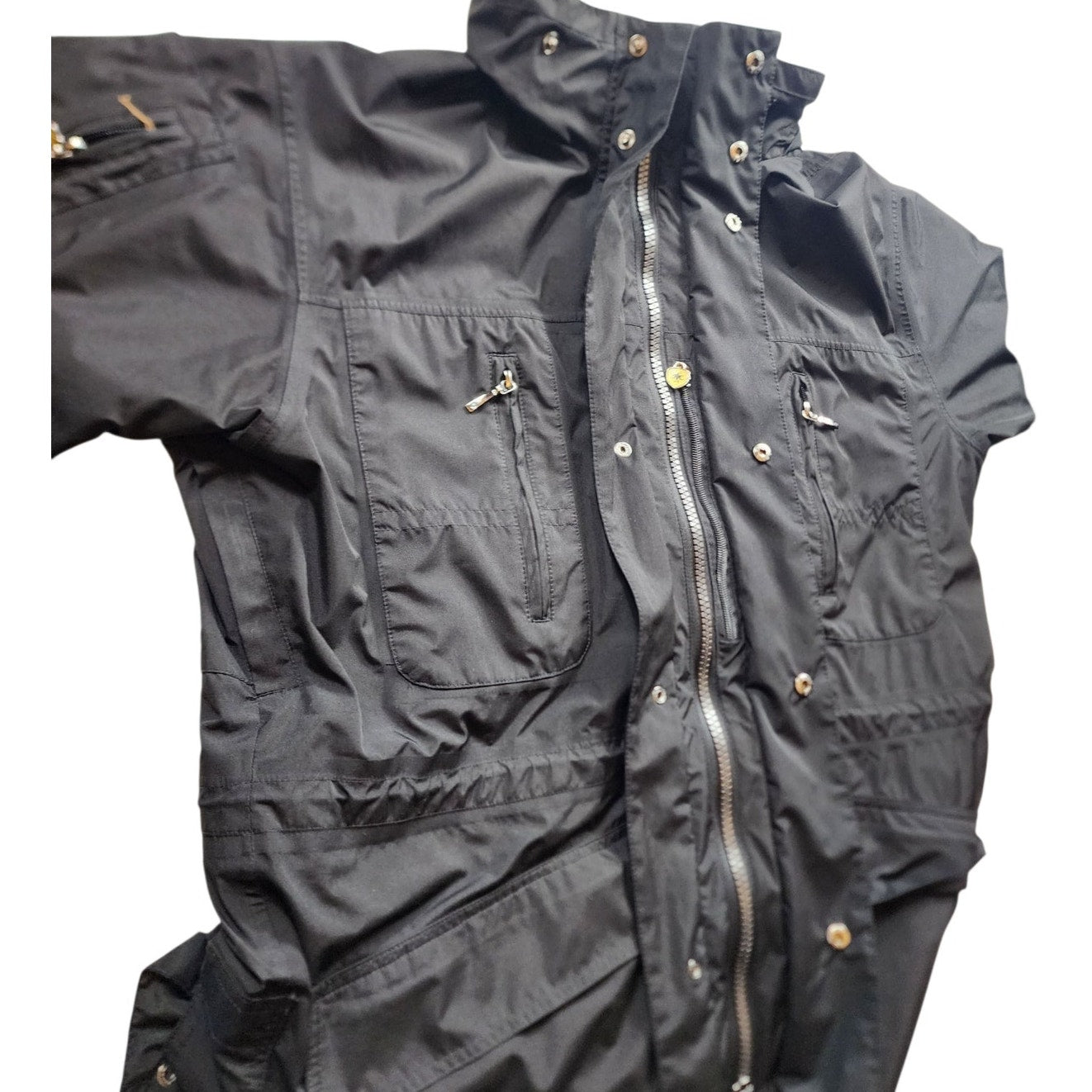 Wellensteyn Jacket Men Large Hood Windbreaker Utility German Gorpcore GolfJacke