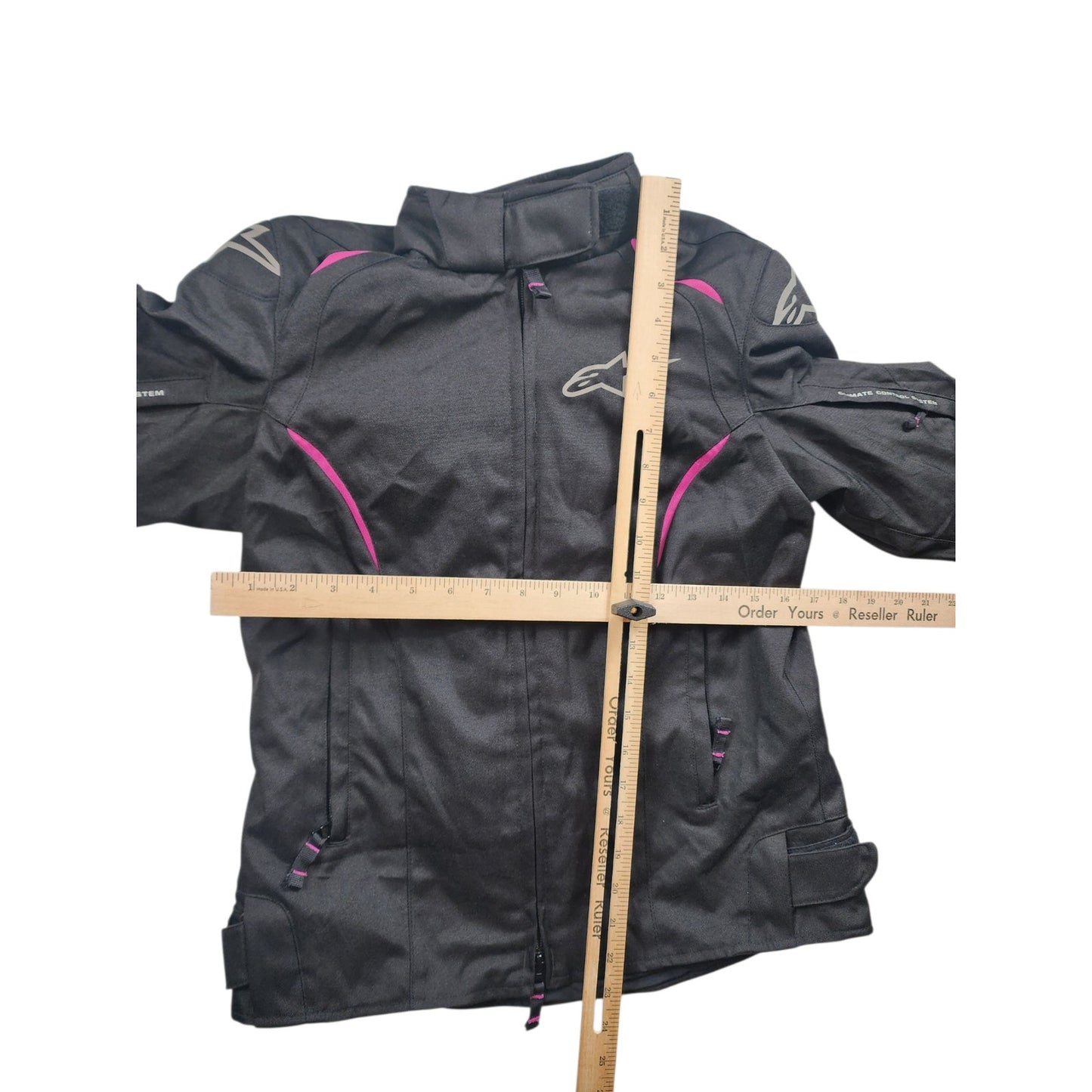 Alpinestars Motorcycle Jacket Womens Medium Stella Textile Riding Armor Climate