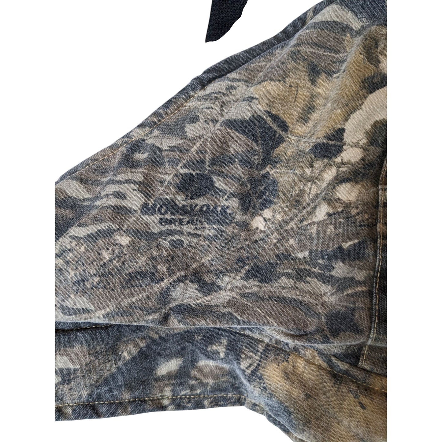 Remington Camo Insulated Overalls Men Large Mossy Oak Tree Hunting Snow Bibs