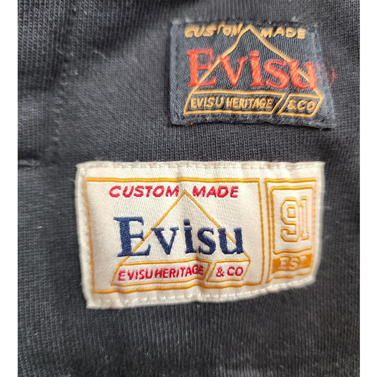 EVISU Sweatpants Heritage Men XXL Joggers Seagull Print Graphic Japan Streetwear