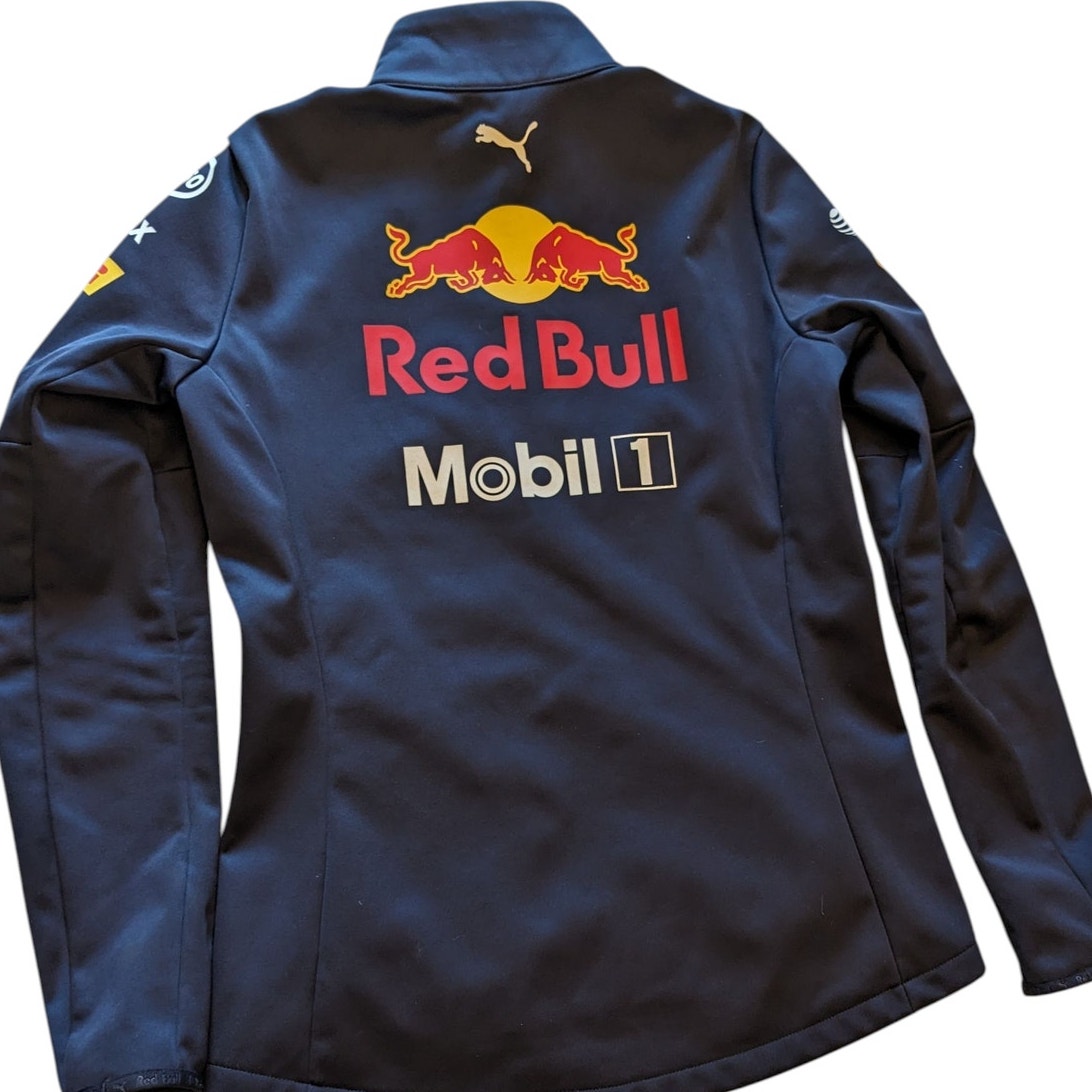 PUMA Red Bull Racing Team Softshell Jacket Women Small Aston Martin F1 Formula 1