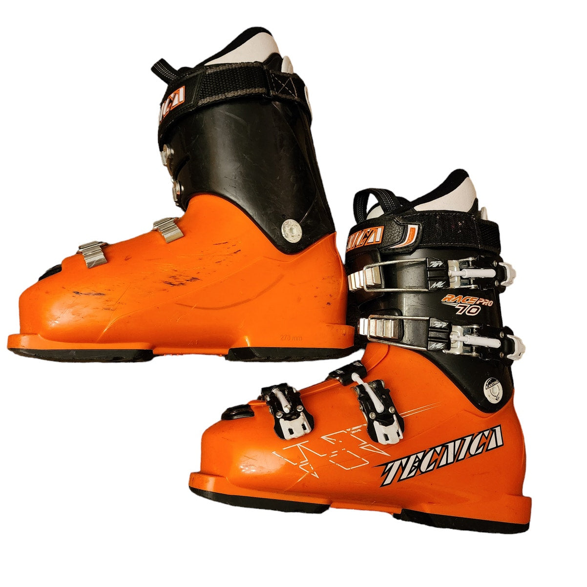 Tecnica Race Pro 70 Ski Boots Orange 278mm 230-235 Winter Sport Snow