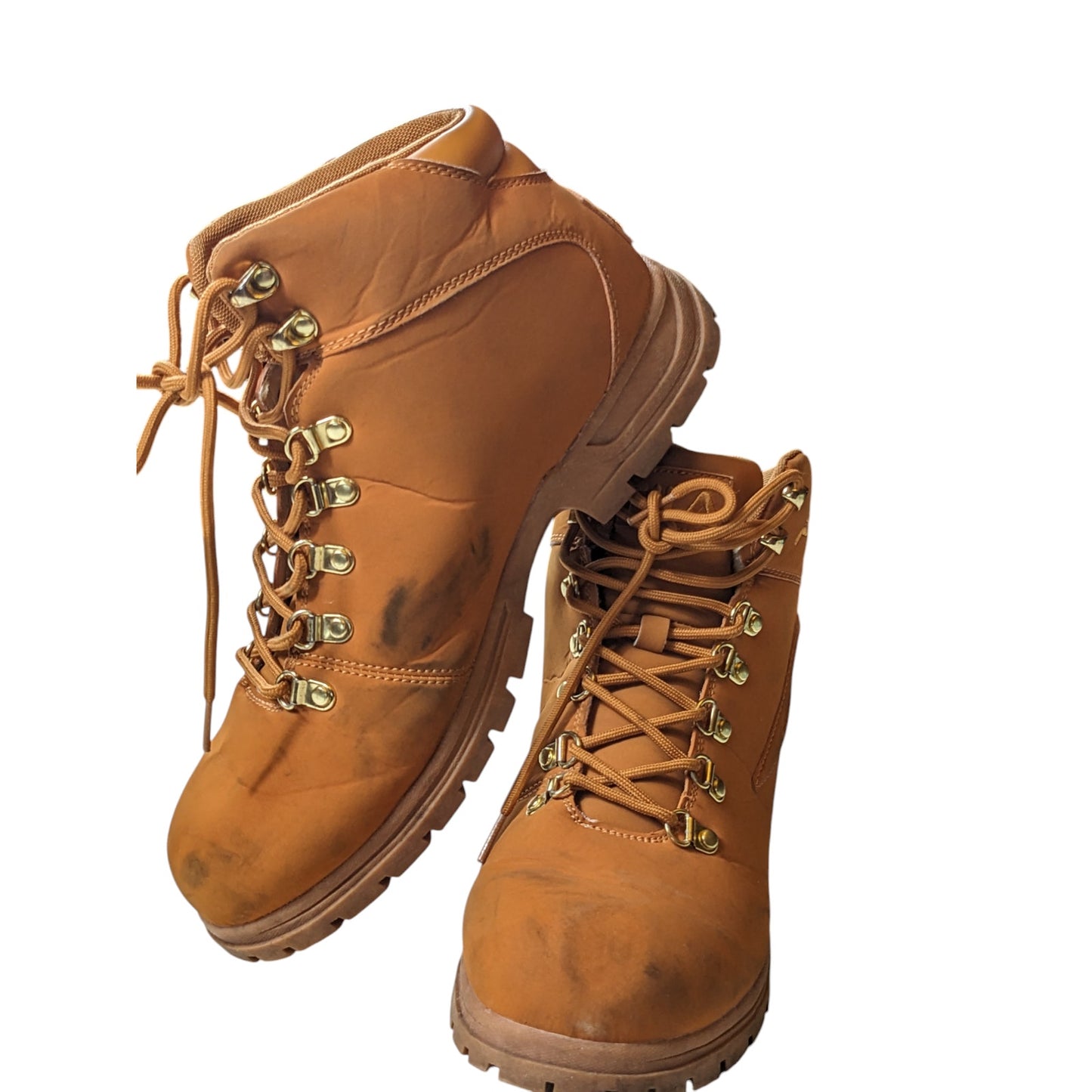 Fila Boots Mens 10.5 Diviner Combat Work Shoes Synthetic Lace Up Hiking 1HM00556