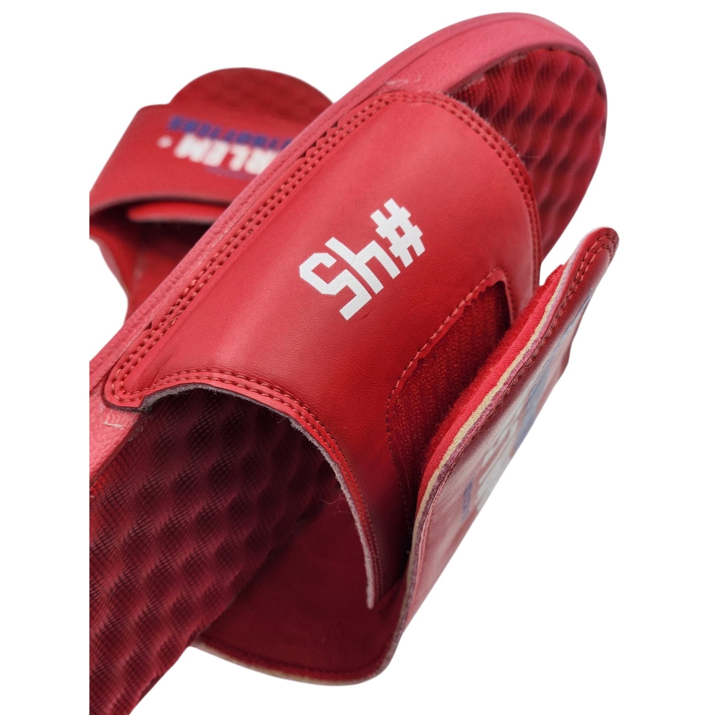 Harlem Globetrotters iSlide Sandals Men 14-15 Basketball Team #45 Rare 475433-11