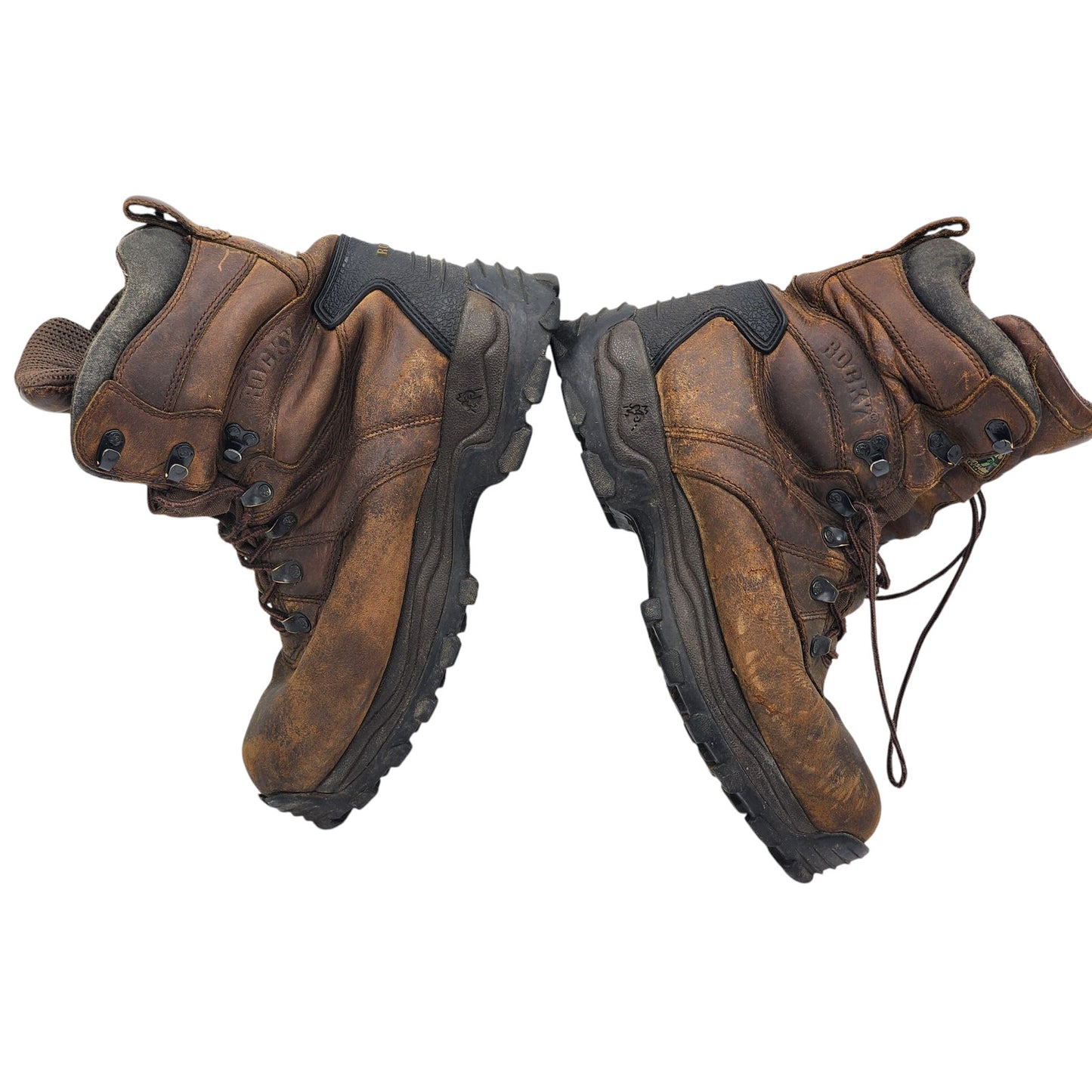 Rocky Boots Mens 11 Waterproof Insulated Workwear 600g Leather Hiking 7480