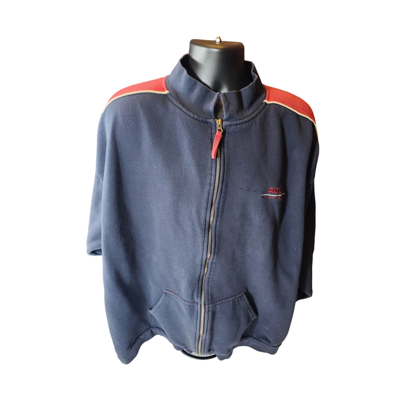 Vintage Wrangler Twenty X Sweater Jacket Mens Size XXL Full Zip Fleece Sporty