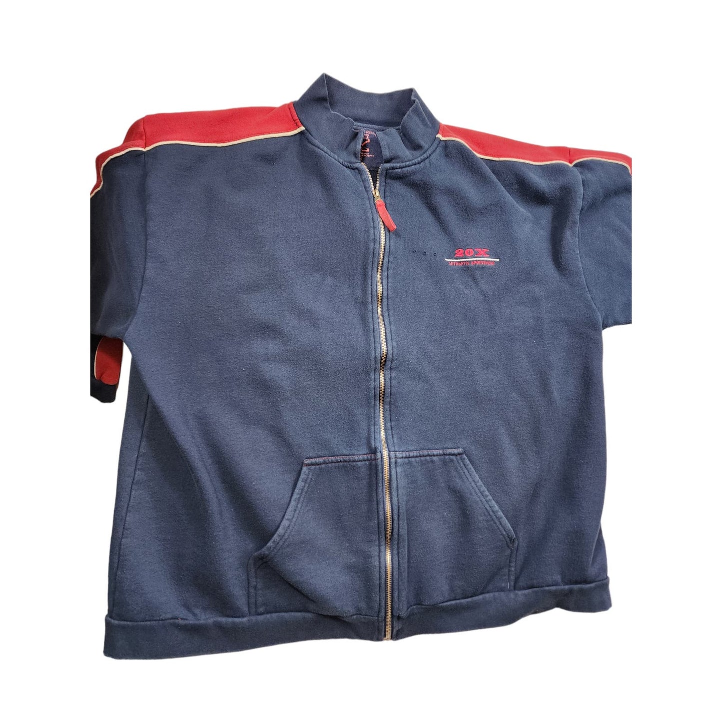 Vintage Wrangler Twenty X Sweater Jacket Mens Size XXL Full Zip Fleece Sporty