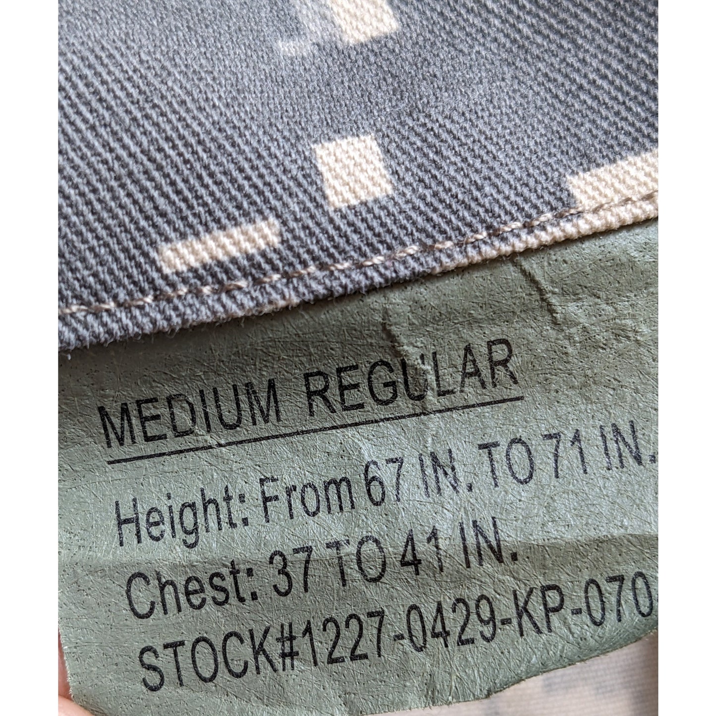 Rothco Combat Shirt Mens Medium Force BDU Camo Jacket Military Tactical Army