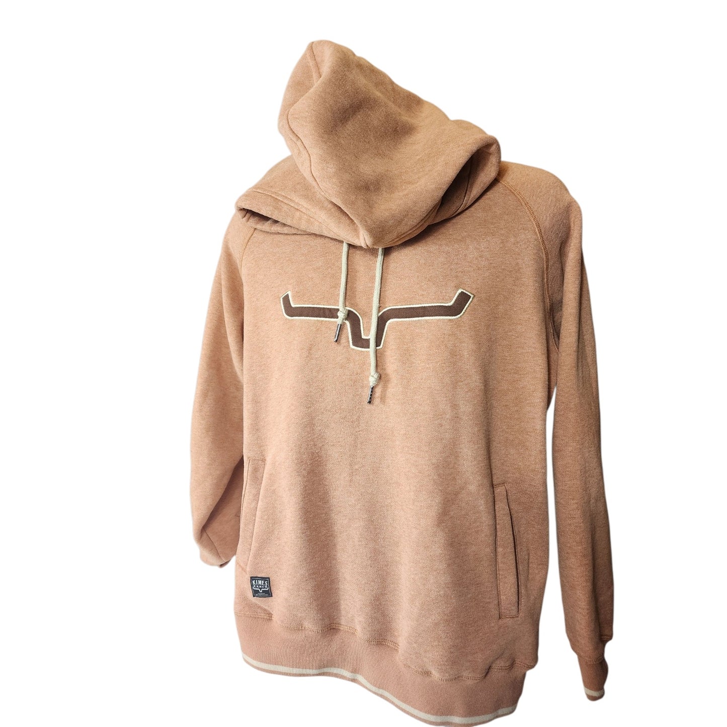 Kimes Ranch Hoodie Medium Sweatshirt Western Longhorn Pullover Ranch Kangaroo