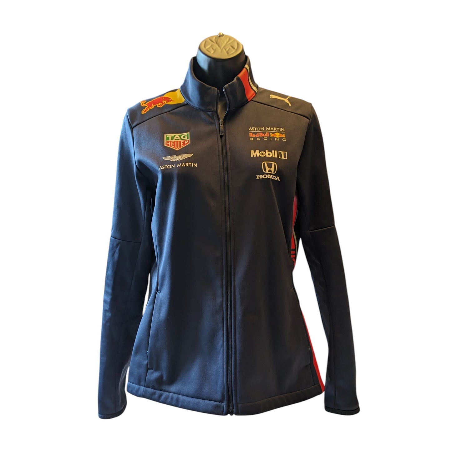 PUMA Red Bull Racing Team Softshell Jacket Women Small Aston Martin F1 Formula 1
