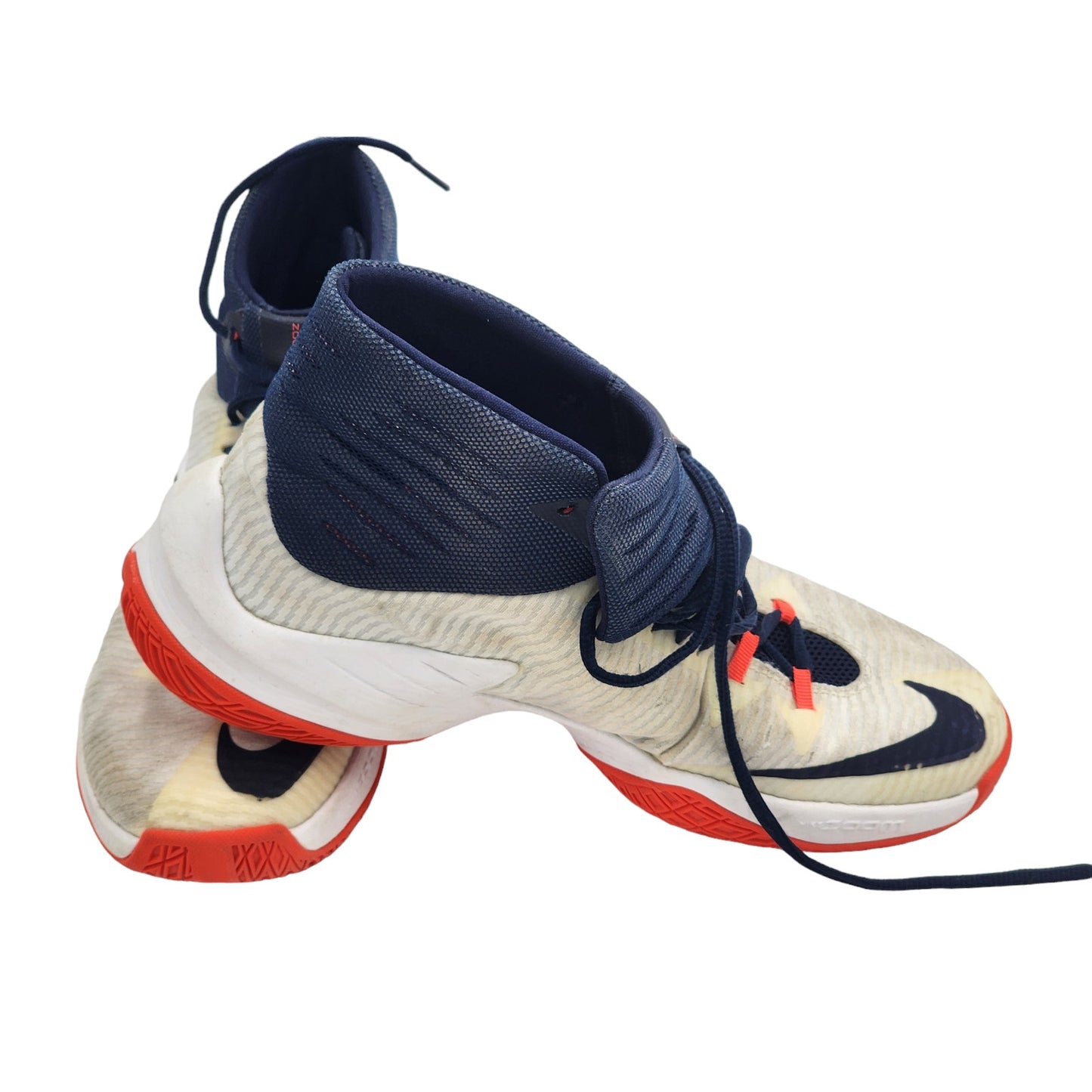 Nike Zoom Clear Out Basketball Shoes Mens Size 11 29cm High Top Sneakers