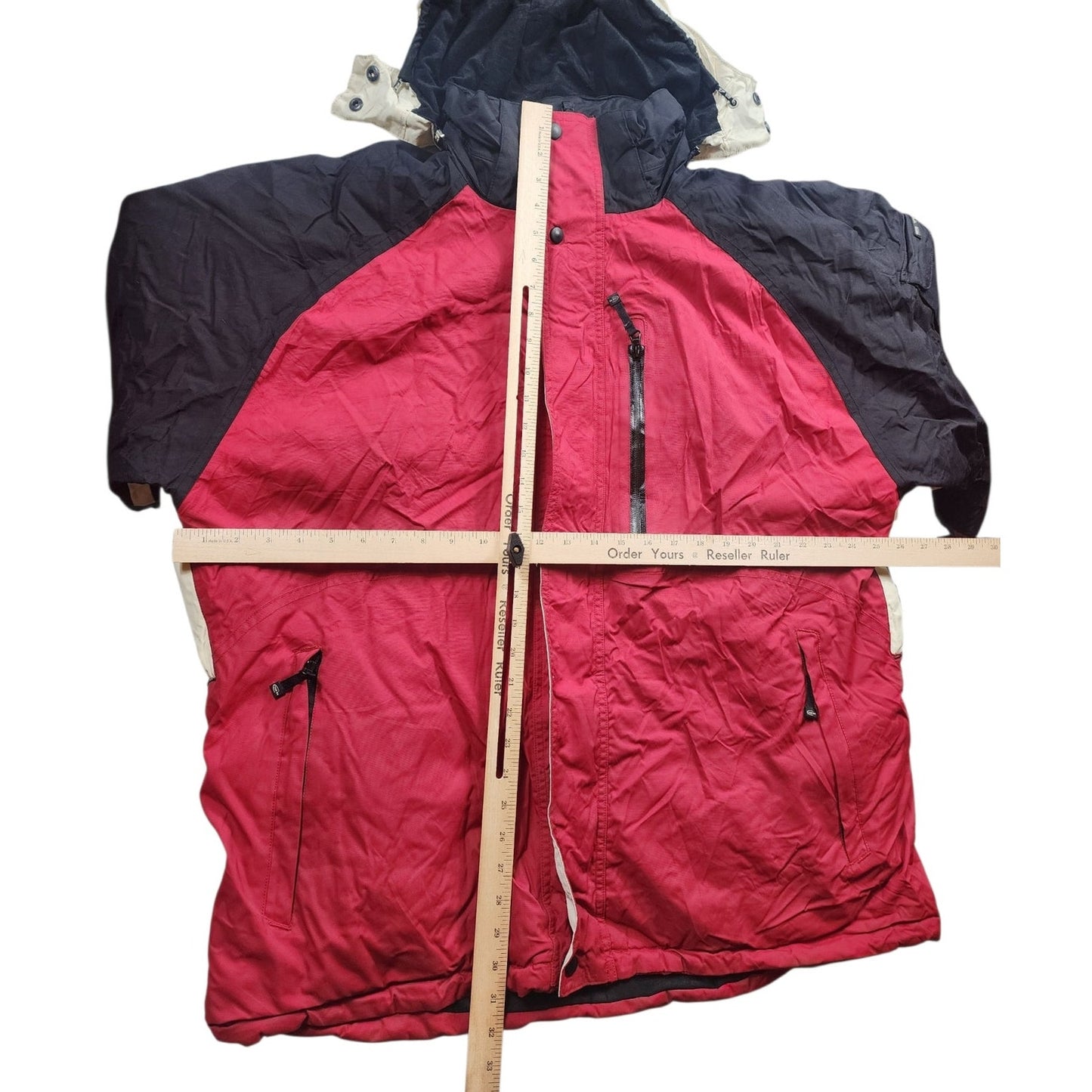 TOG 24 Ski Jacket XXL Tech Boardwear Waterproof RECCO Hooded Snowboard Gorpcore