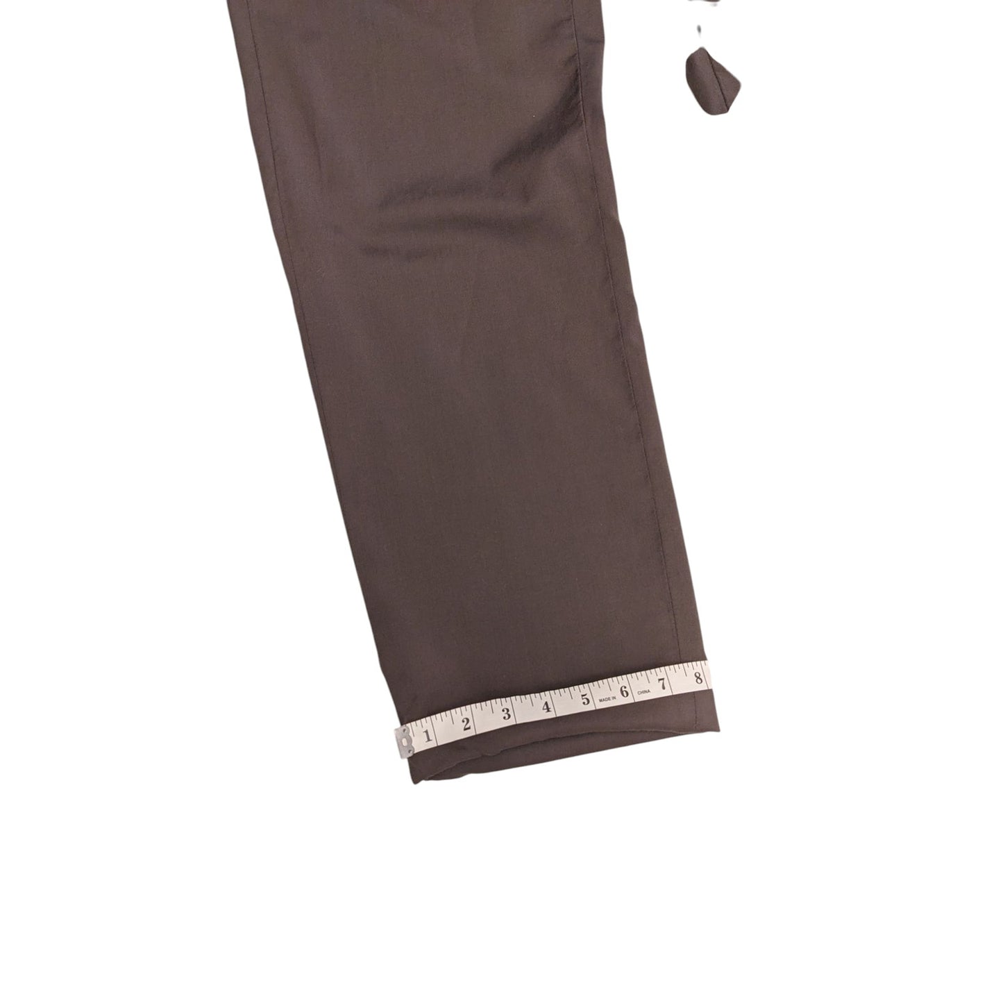 Ermenegildo Zegna Dress Pants Mens 36x30 Chino Trousers Brown Portugal Wool Work