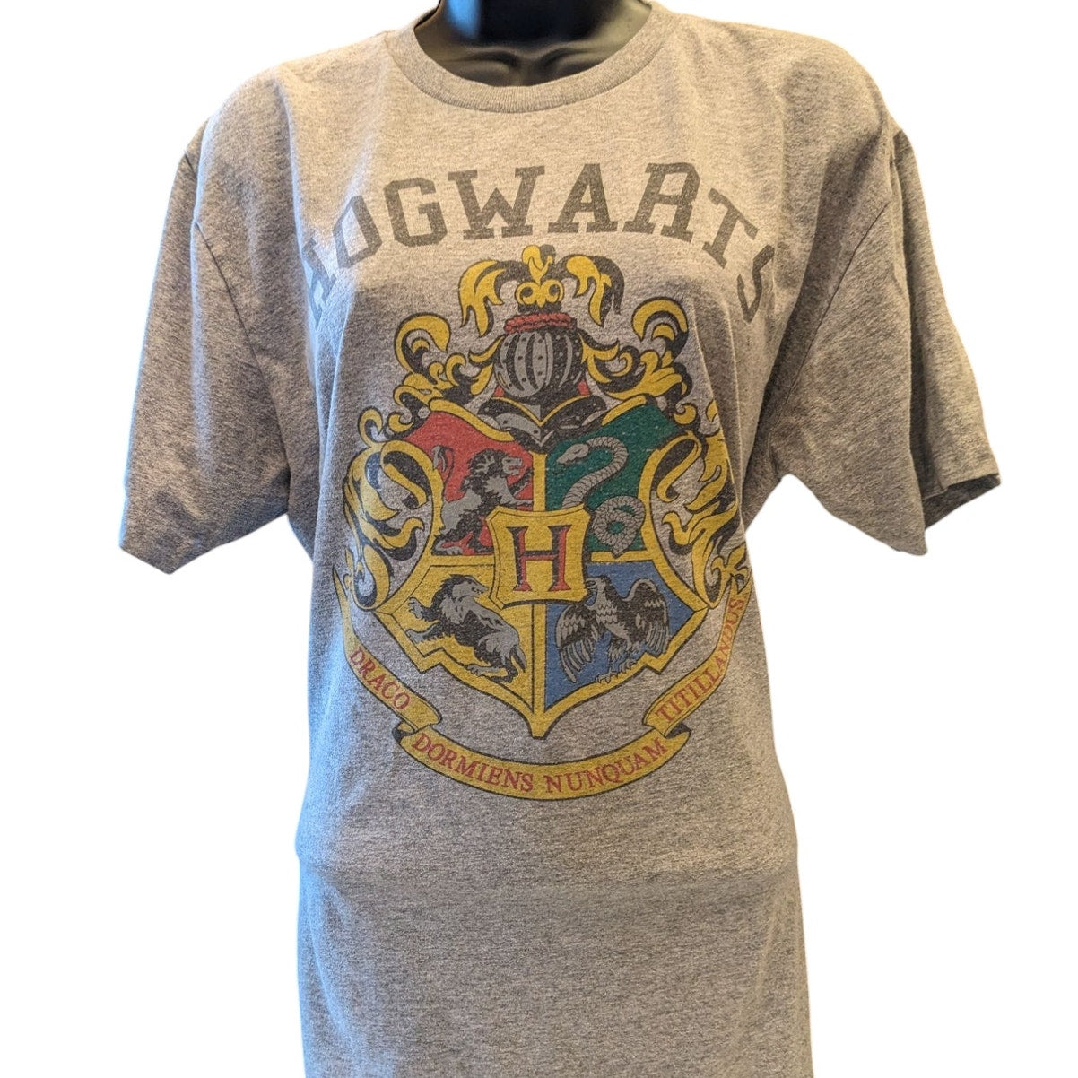 Harry Potter Hogwarts Crest T Shirt Women Large Tee School Crest Wizarding World