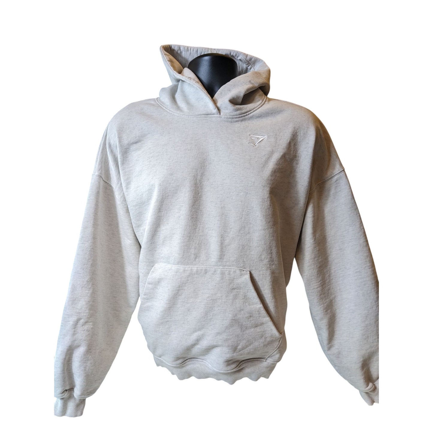 Gymshark Mens Large Hoodie Pullover Sweatshirt Logo Front Kangaroo Pocket