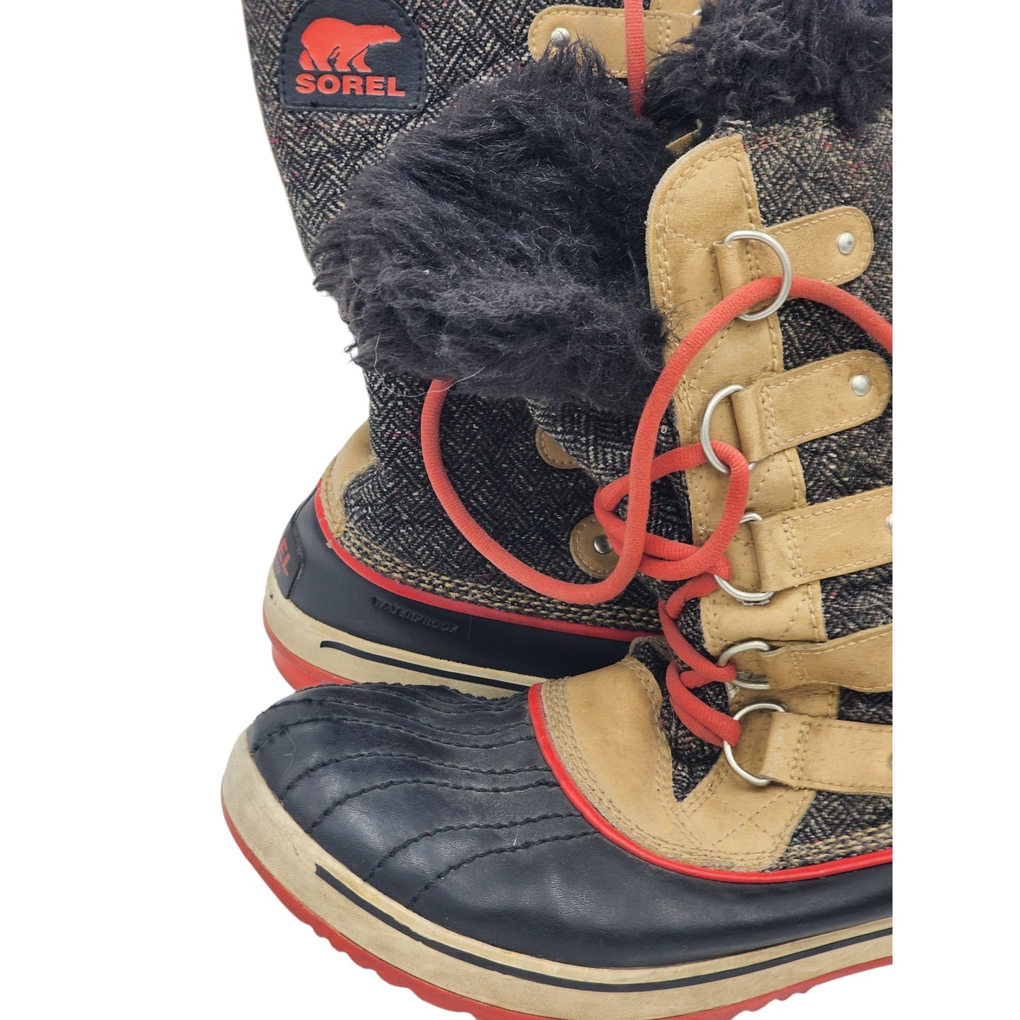 Sorel Boots Womens 10.5 Tofino Winter Snow Hiking Waterproof Rubber NL2012-373