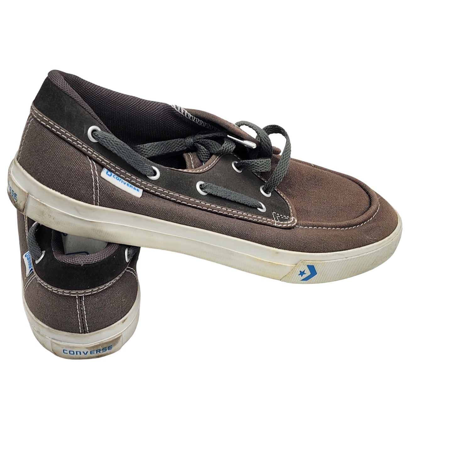 Converse Boat Shoes Mens Size 10 Womens 11.5 Stern Bow Starboard Canvas Slip On