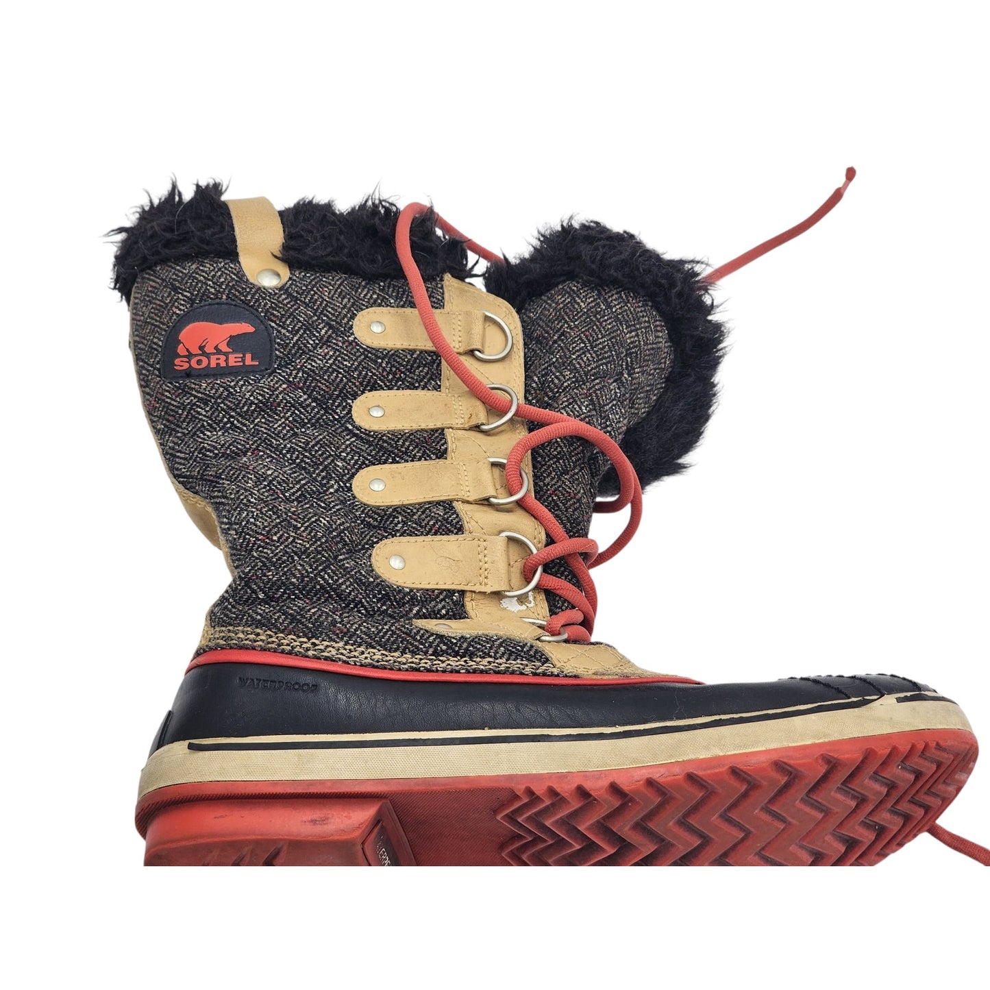 Sorel Boots Womens 10.5 Tofino Winter Snow Hiking Waterproof Rubber NL2012-373