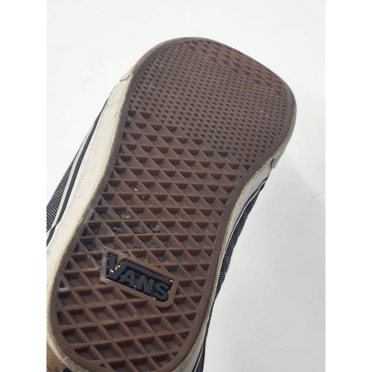 Vans Sneakers Mens 12 Gray Herringbone Low Top Skate Shoes Casual VN-ONLUL9B-MEN