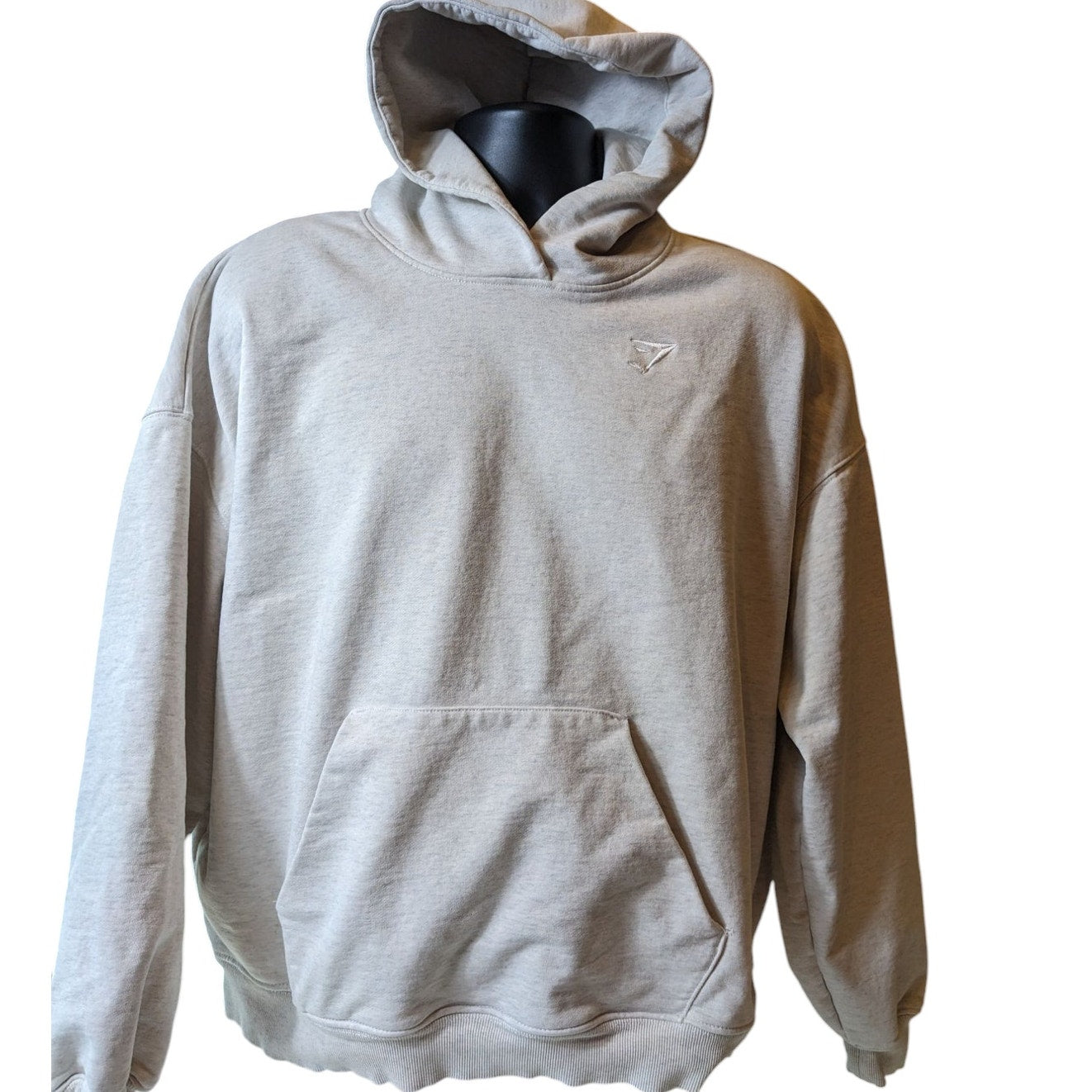 Gymshark Mens Large Hoodie Pullover Sweatshirt Logo Front Kangaroo Pocket