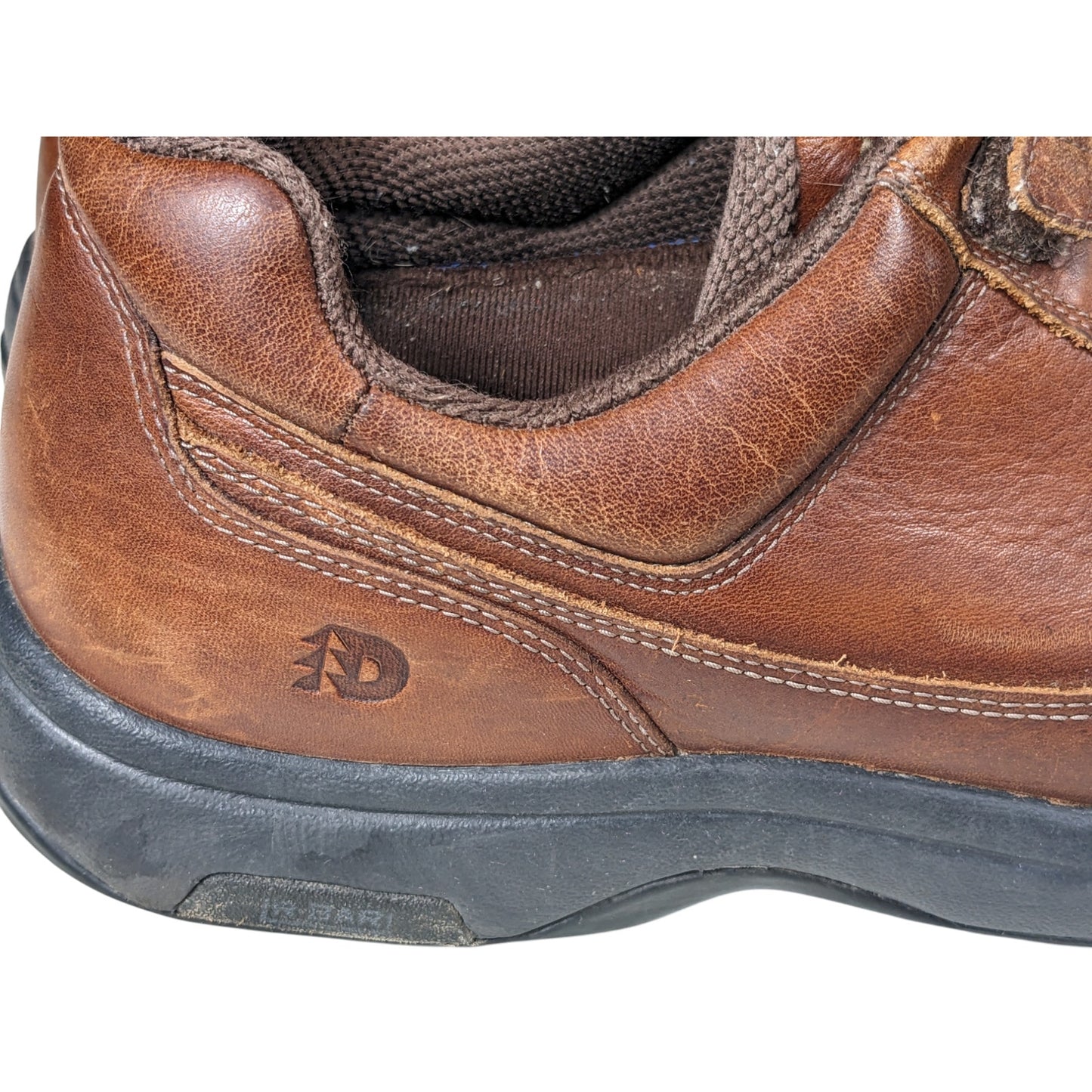 Dunham Shoes Mens 14 Winslow Leather Slip On Casual Loafers Comfort Strap 8009SB