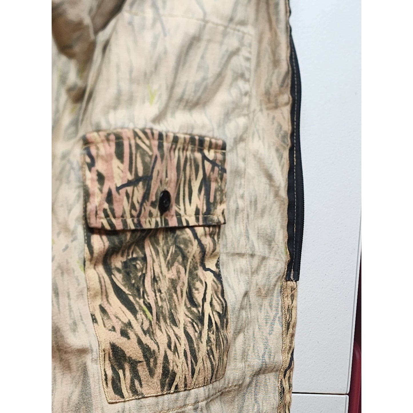 M2D Made to Deceive Camo Hunting Jacket Mens XL Duck Blind Field Waterfowl Y2K