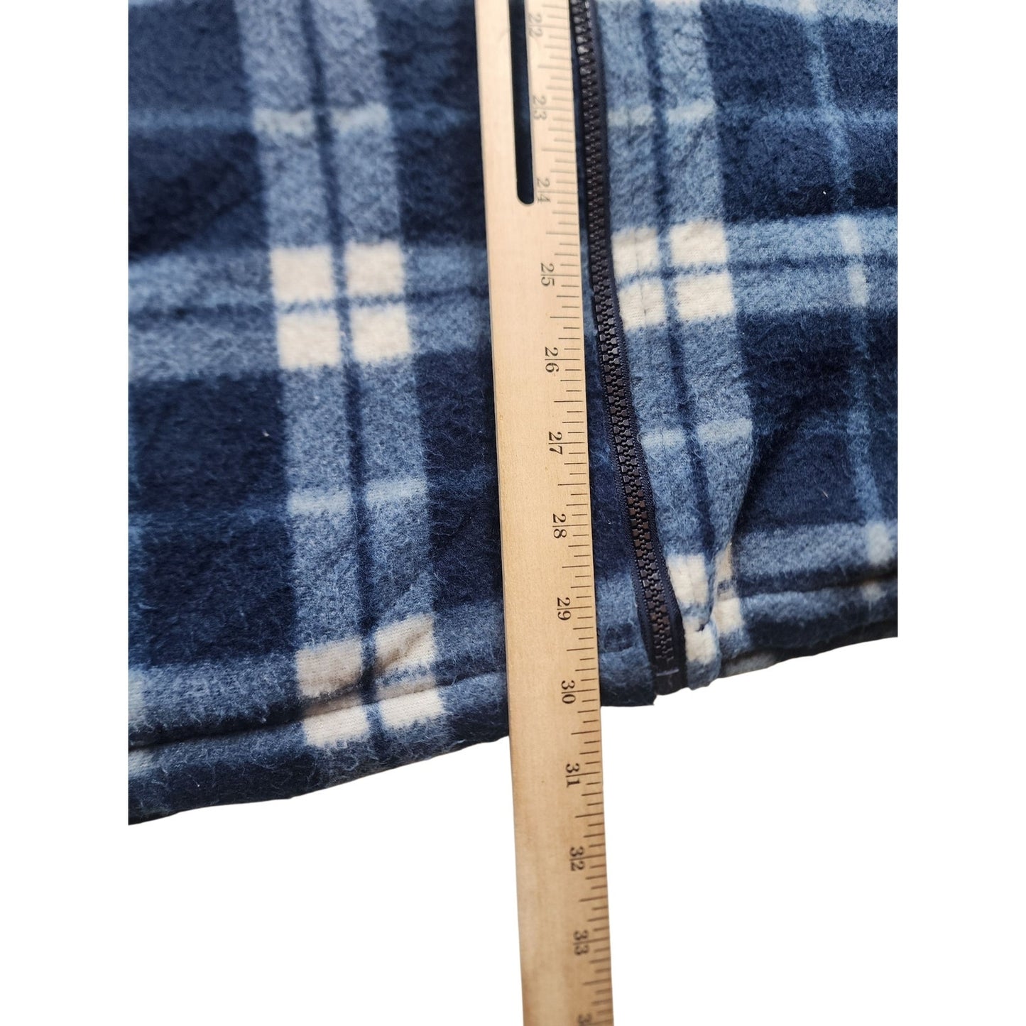 Estrellas Fleece Shirt Jacket Men XL Plaid Zip Sherpa Shacket Flannel Lumberjack