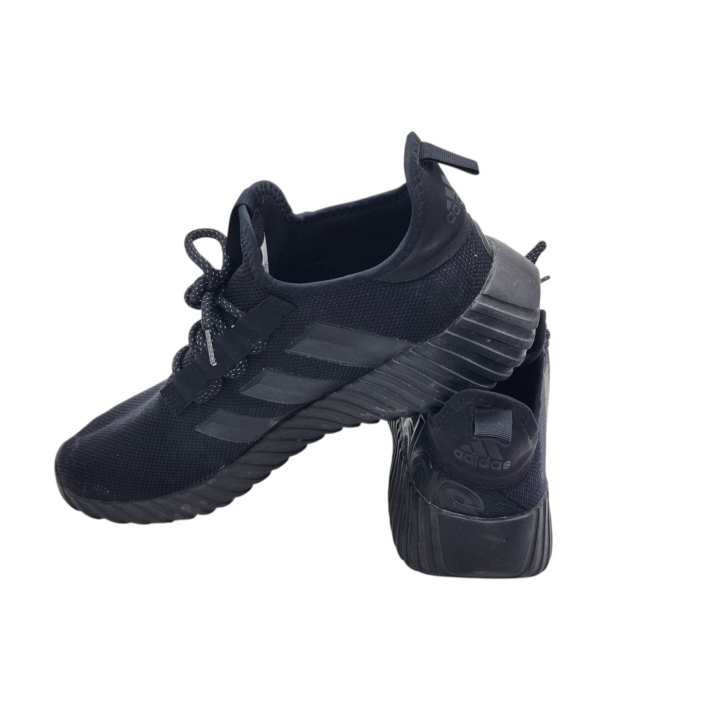Adidas Shoes Mens 14 Kaptir Black Running Sneakers Lightweight Mesh Sneakers