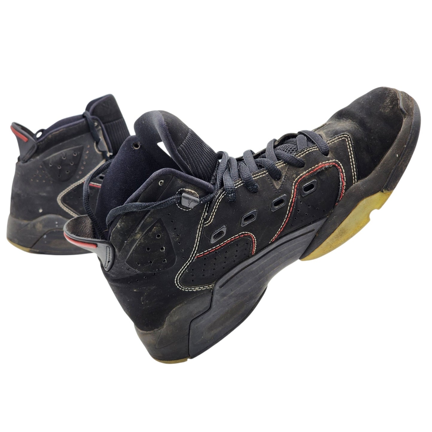 Nike Jordan Air Shoes Mens 10.5 Basketball High Top Sneakers 6-17-23 DC7330-003