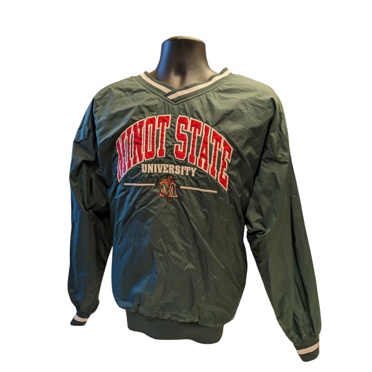 Sport Tek Minot State University Pullover Jacket Men XL Windbreaker North Dakota