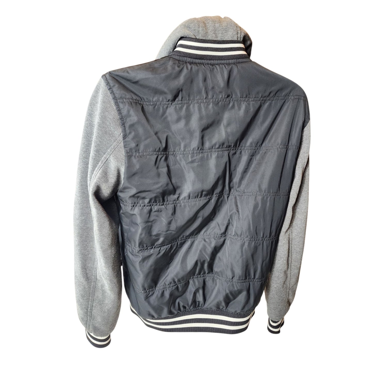 American Rag Varsity Bomber Jacket Hoodie Mens Medium Full Zip Casual Streetwear
