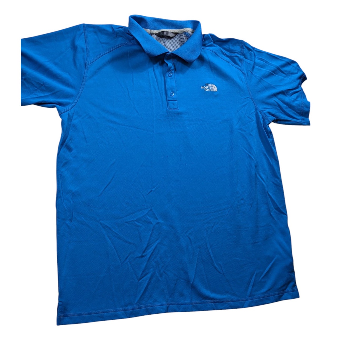 North Face Golf Polo Shirt Mens Large Performance Activewear Top Lightweight