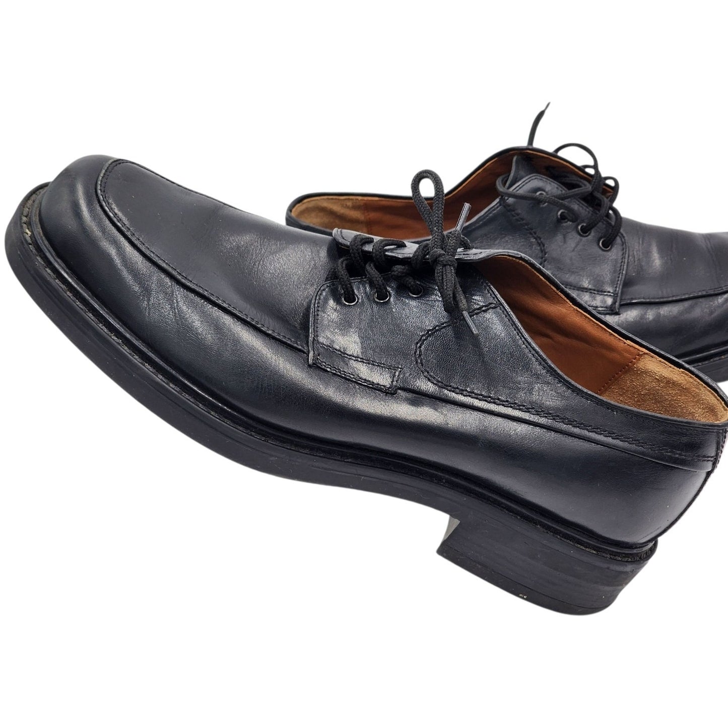 Nunn Bush Shoes Mens 13M Black Leather Oxford Dress Comfort Business Casual NXXT