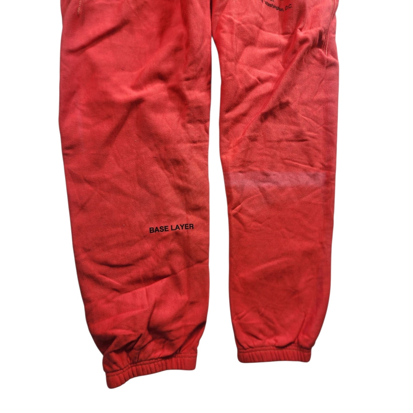 Heron Preston NASA Sweatpants Men Large Joggers USA Flag Space Streetwear Flight