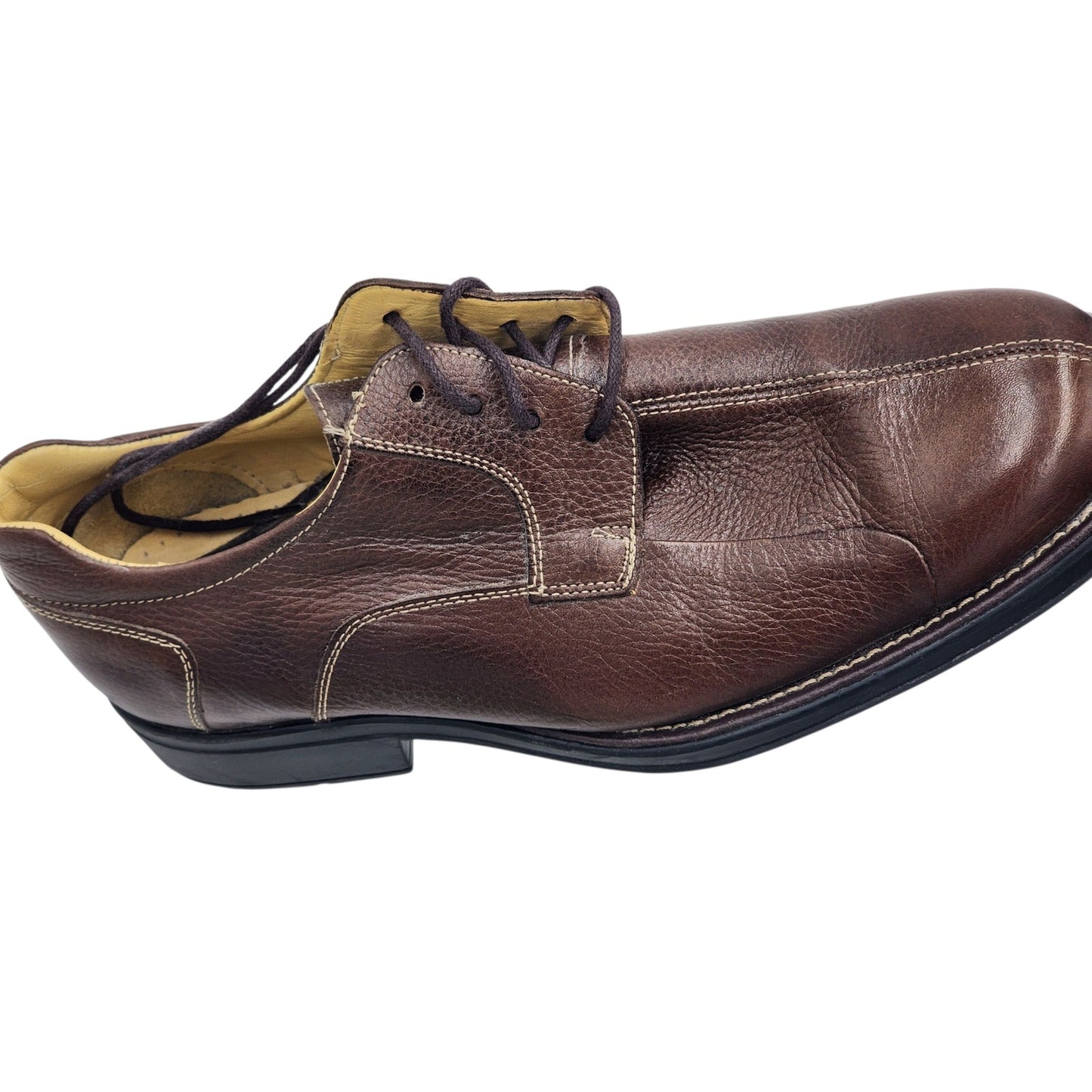 Belvedere Dress Shoes Men 11 EEE Studio Bay Bridge Leather Oxford Brazil Lace Up