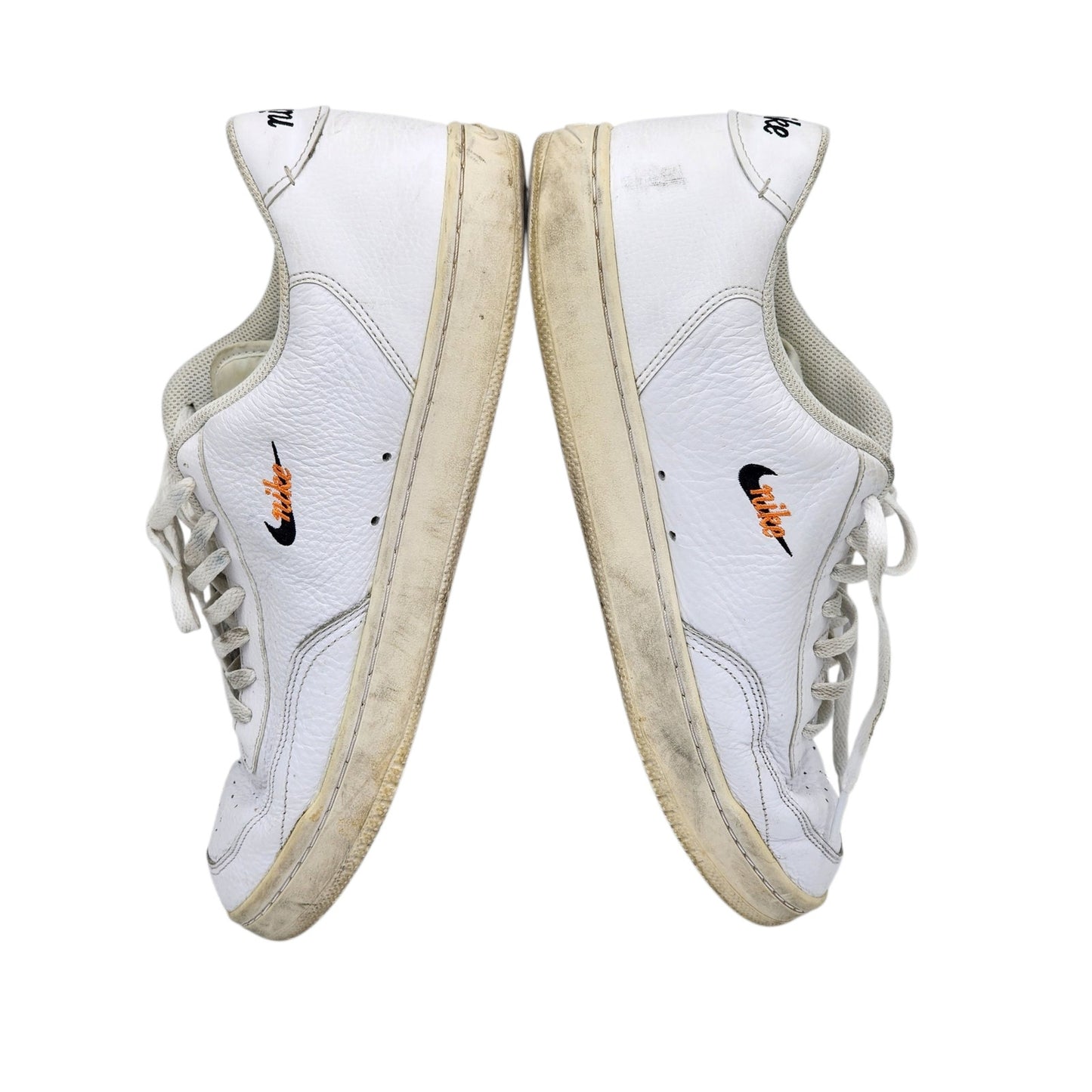 Nike Court Vintage Premium Shoes Men 13 White Leather Tennis Sneakers CT1726-100