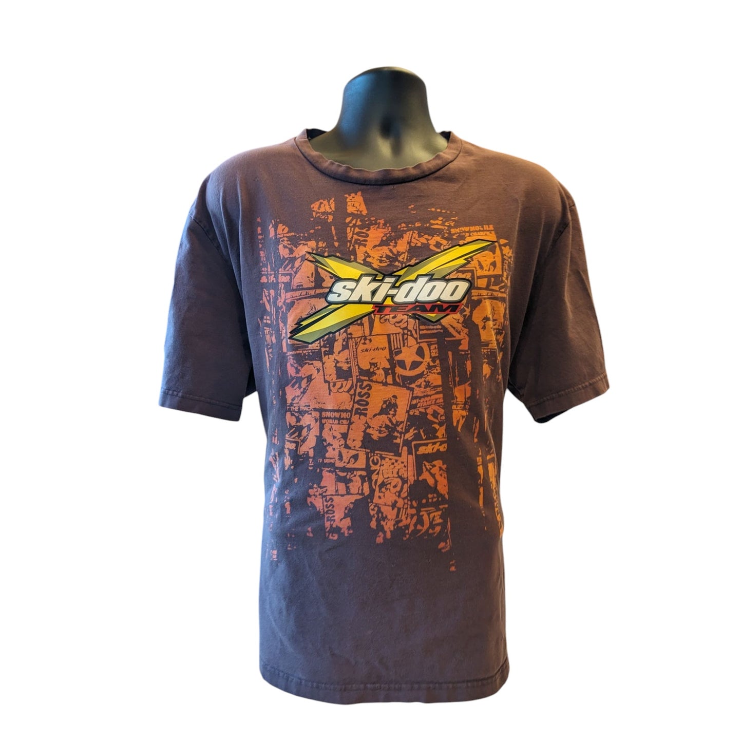 Ski Doo Team Graphic T Shirt Men XXL Snowmobile Motocross ROTAX Powersport Tee