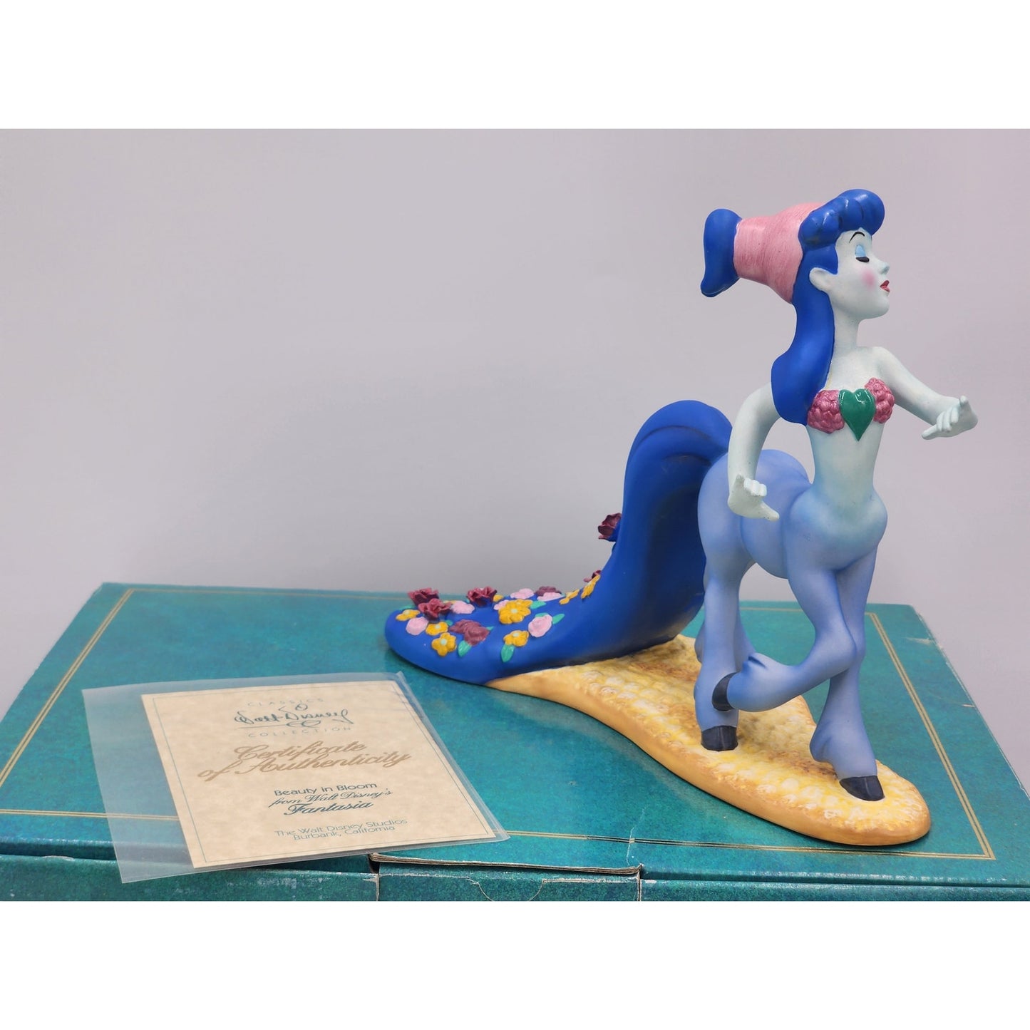 WDCC Fantasia Blue Centaurette Beauty in Bloom Vintage Box COA Disney Retired