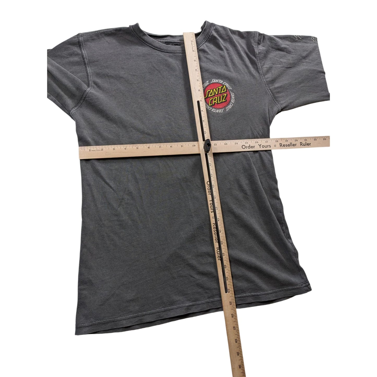 Santa Cruz Long Sleeve Logo Shirt Mens Medium Womens Large Skater Graphic Tee