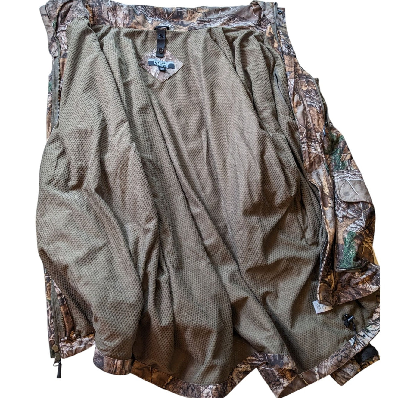 Gander Mountain Guide Series Tech H2O Jacket Mens 3XLT Camo Hunting Realtree