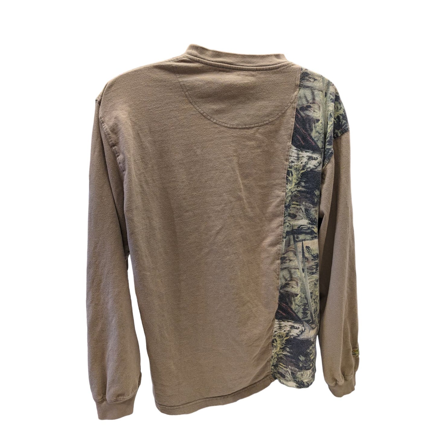 Fishouflage Shirt Mens XXL Long Sleeve Camo Outdoor Fishing Outdoorsman Pullover