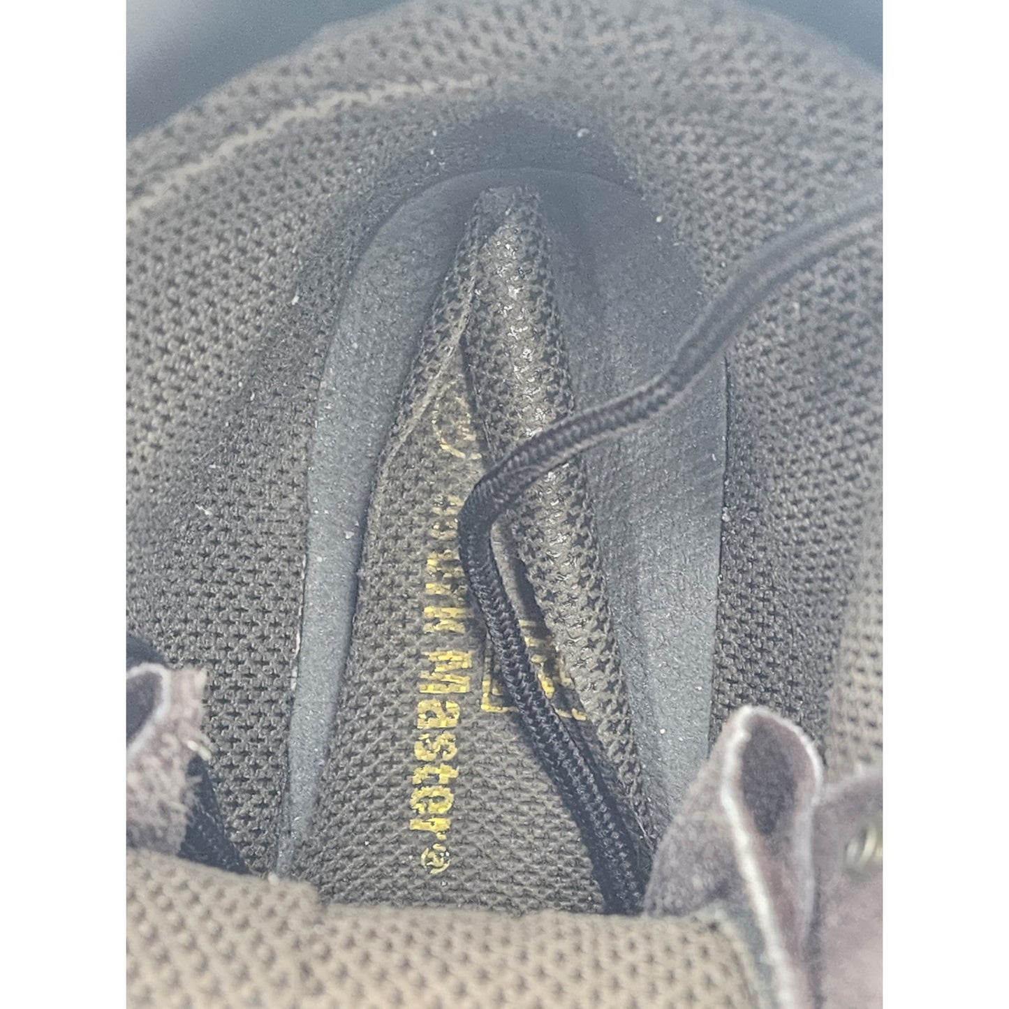 Work Master Boots Mens 9M Leather Workwear Steel Toe Durable Industrial Safety