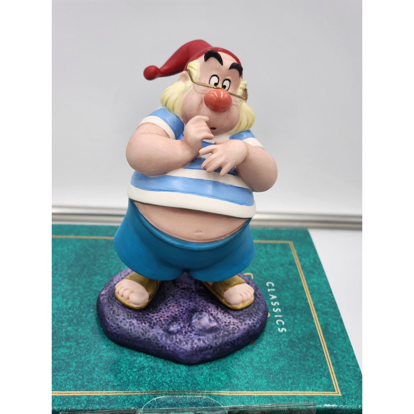 WDCC Peter Pan Mr. Smee Figurine Oh Dear Dear Dear 90s Vintage Retired COA Box
