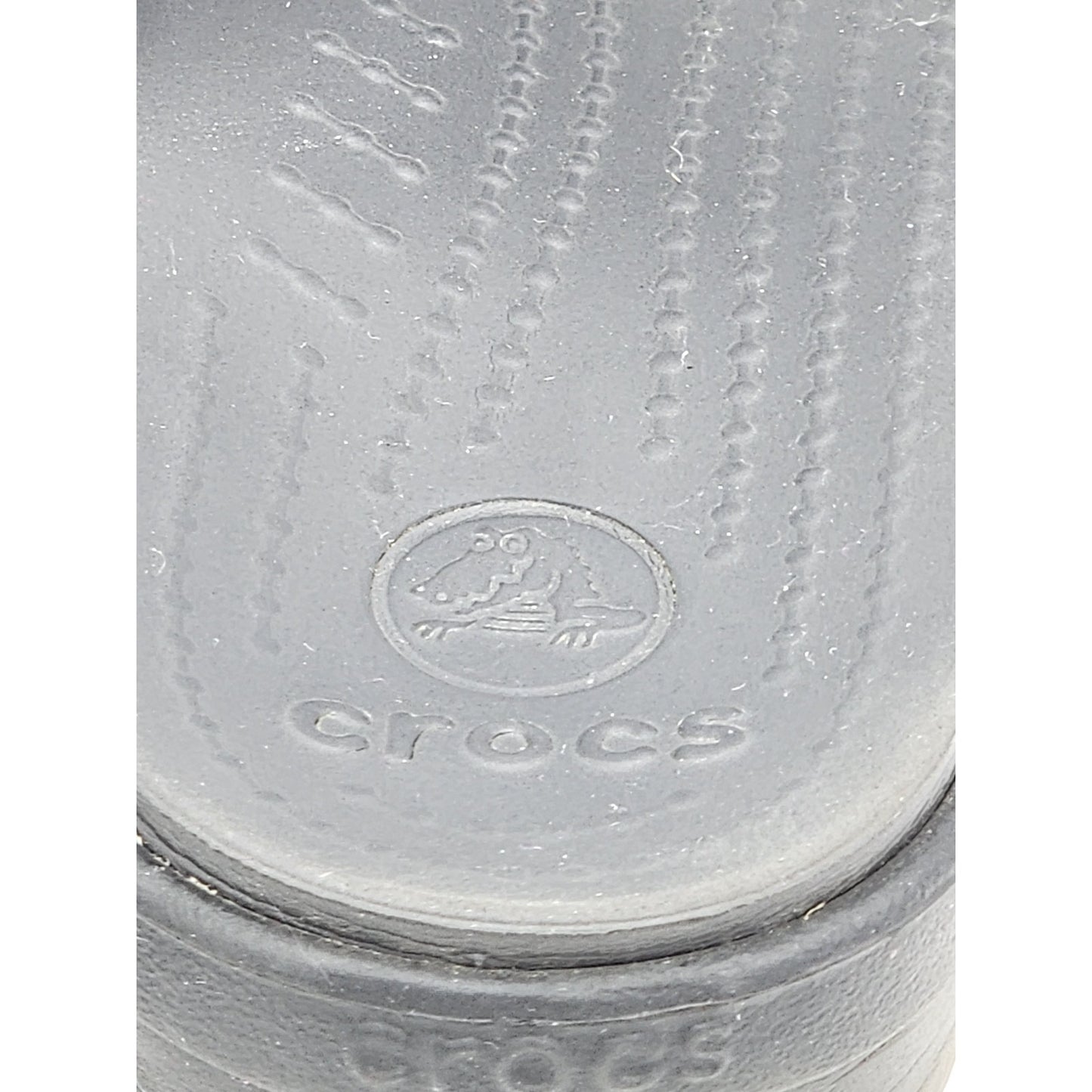 Crocs Sandals Womens 11 Black Capri V Flip Flop Gold Emblem Summer Beachwear