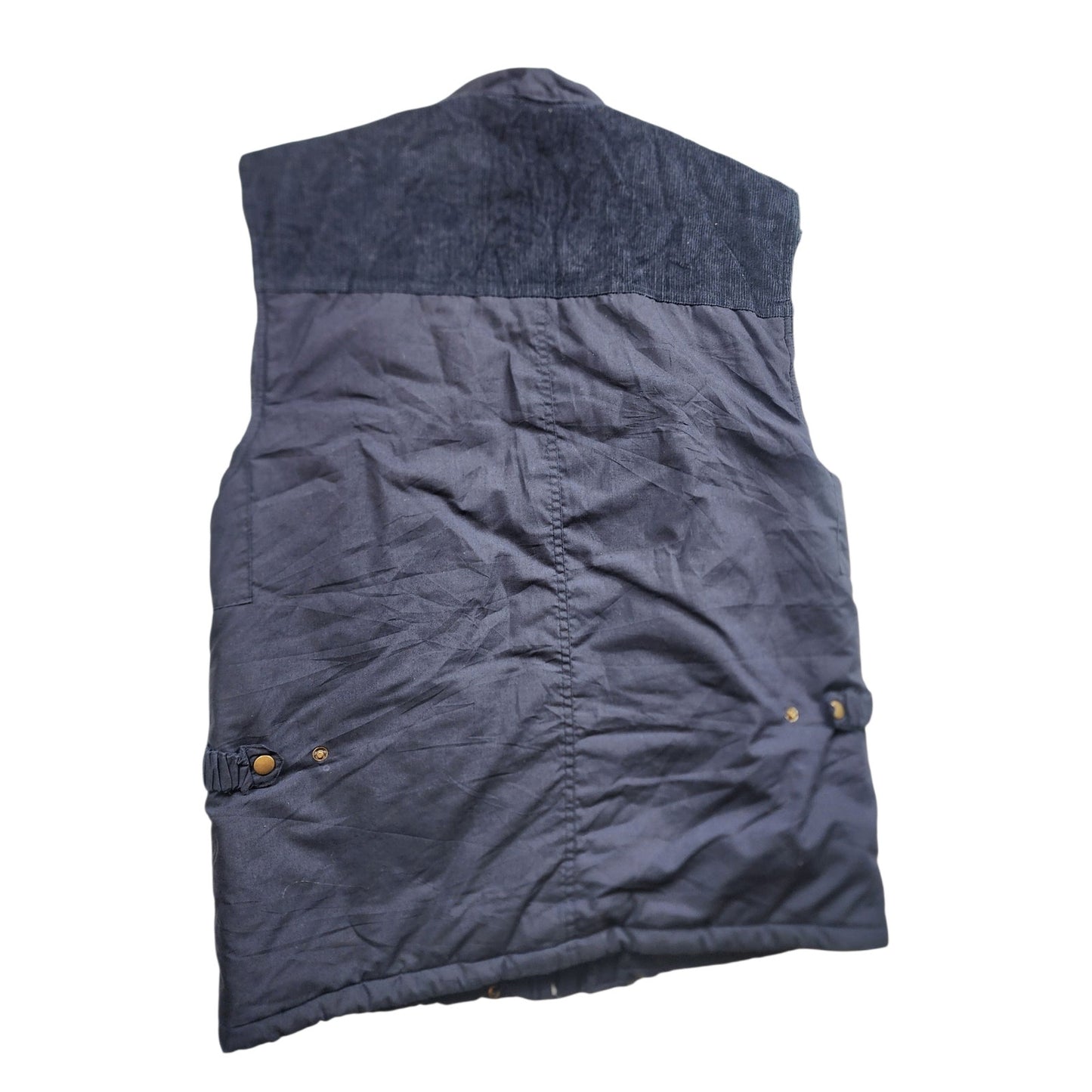 Vintage Men Small Utility Cargo Vest Multi Pocket Waistcoat Fishing Photographer